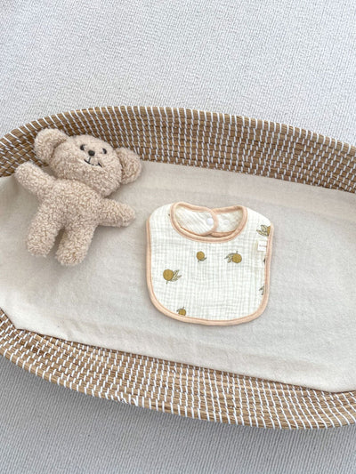 Adorable Cartoon U-Shaped Cotton Drool Cloth Muslin Bib-3